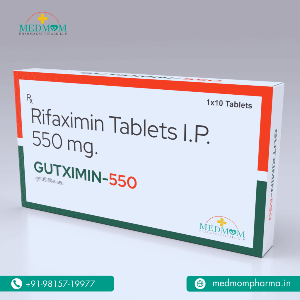 GUTXIMIN 550 RIFAXIMIN 550 MG TABLET